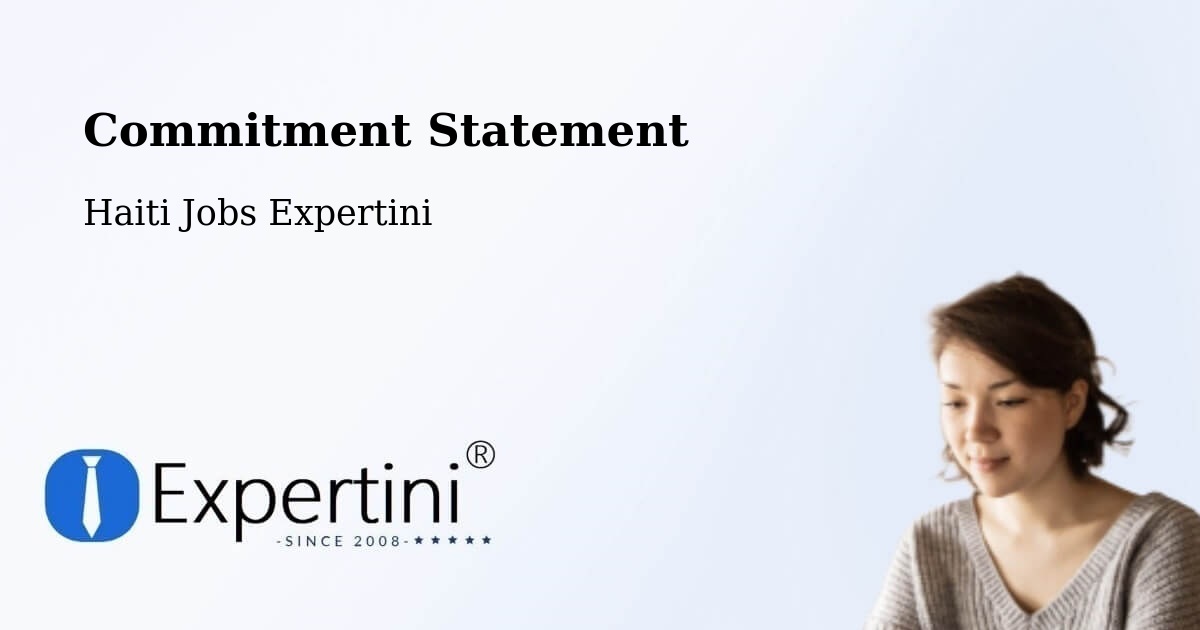 Corporate Commitment – Limonade - Haiti Jobs Expertini