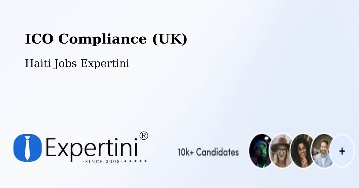UK Data Protection & ICO Compliance – Limonade - Haiti Jobs Expertini