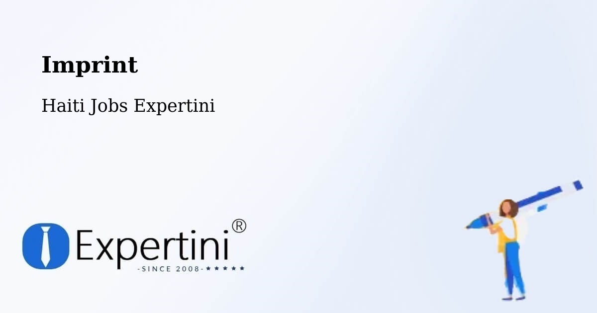 Imprint – Limonade - Haiti Jobs Expertini